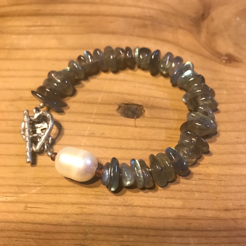Sundance Catalog Peyote Bird Labradorite/Pearl